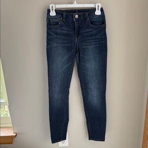 1822 Denim Dark Blue Skinny Jeans